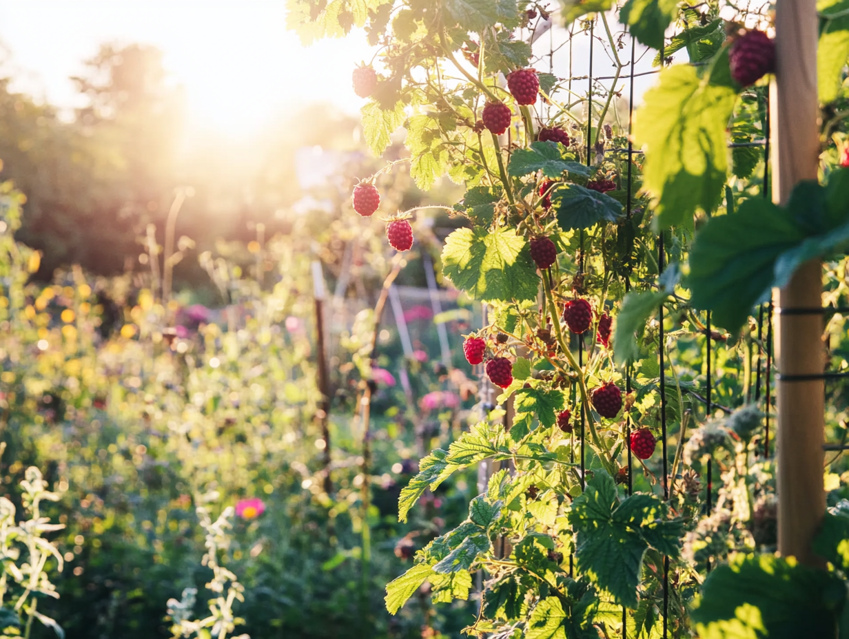Hoe moet je frambozen stekken?