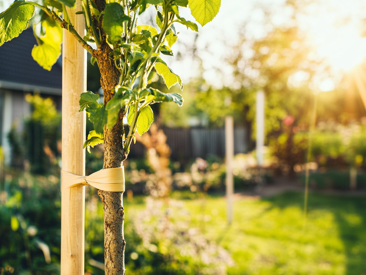Hoe plaats je een boompaal?