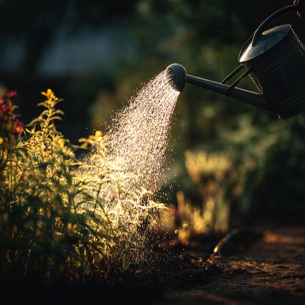 Hoe vaak en wanneer moet je tuinplanten water geven?