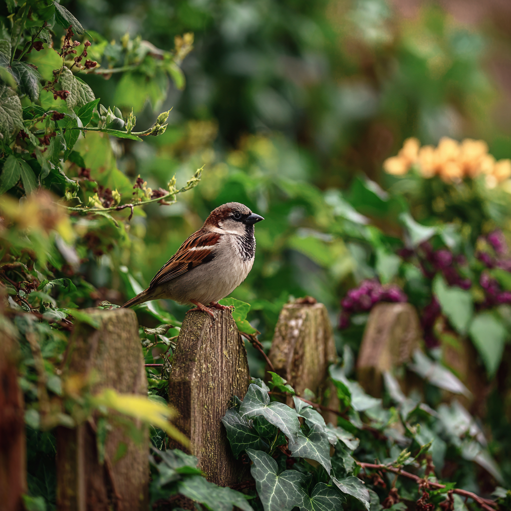 Hoe lok je mussen naar je tuin?