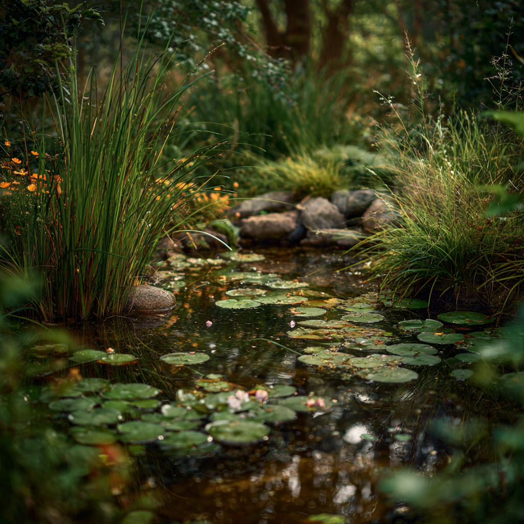 Hoe leg je een natuurlijke vijver aan?