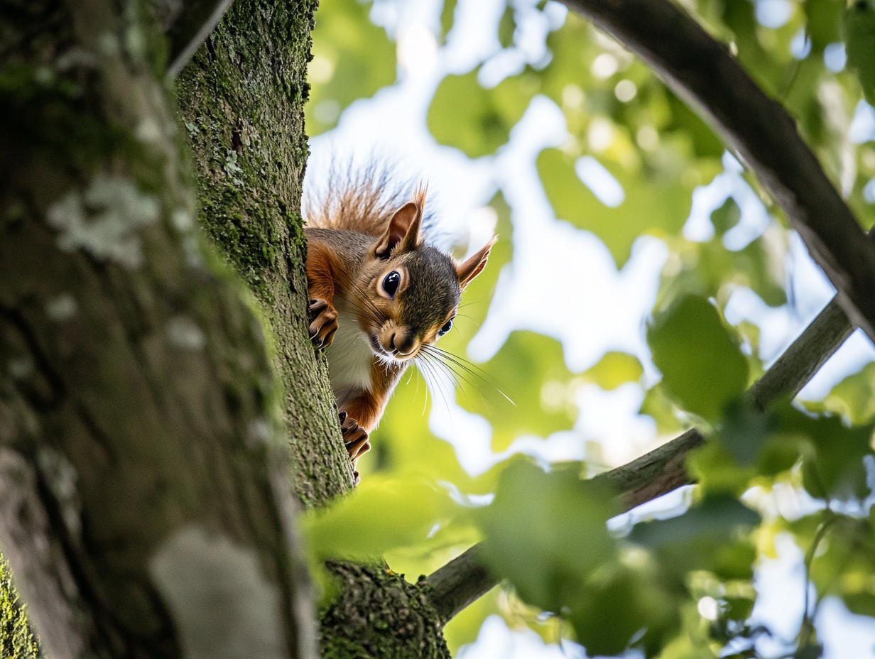 Hoe krijg je eekhoorns in je tuin?
