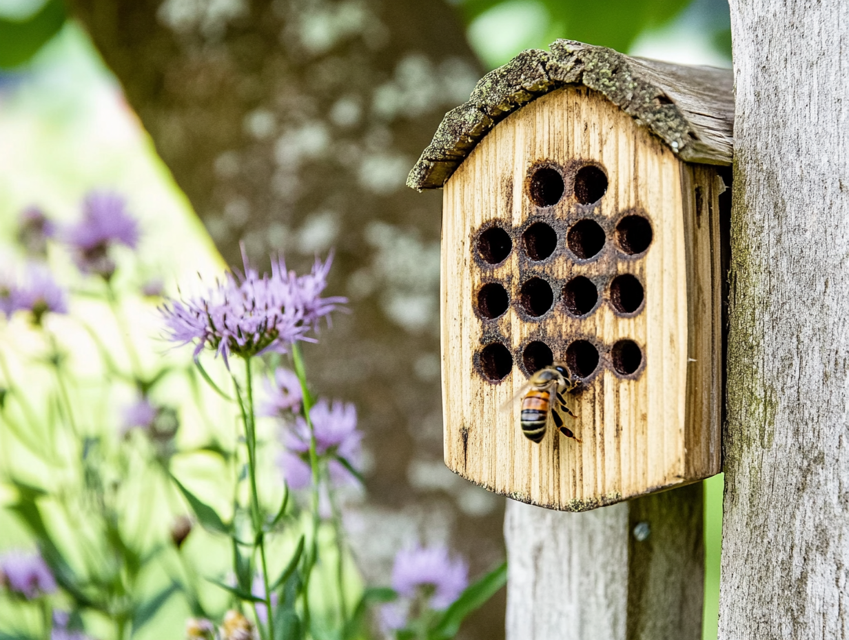 Een bijenhotel zelf maken